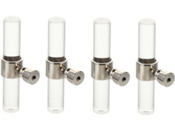 Conjunto De 8 Puxadores De Porta/armário Em Acrílico Transparente