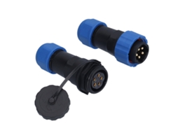 Conector Avião Plug Socket Ip68 380v Sp205 Pino