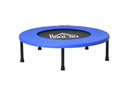 Cama elástica Ø81 cm em aço com 28 molas, carga 100 kg, 81x81x22,5 cm S/MARCA