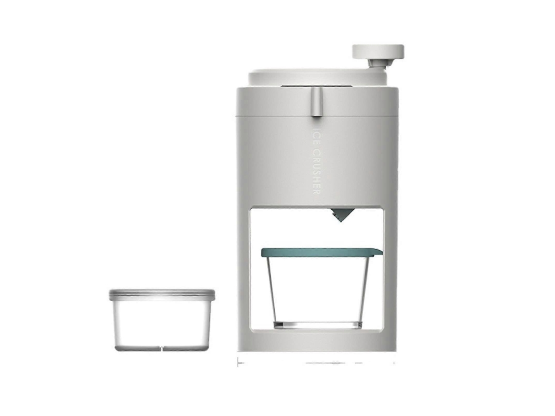 Triturador De Gelo Com Lâminas De Aço Inoxidável, Máquina De Raspadinha Manual Com Manivela Para Uso Doméstico, 191 G (6,76 Oz)