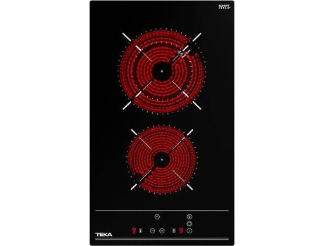 Placa de Vitrocerâmica TEKA TBC 32010 TTC BK (Elétrica - 30 cm - Preto)