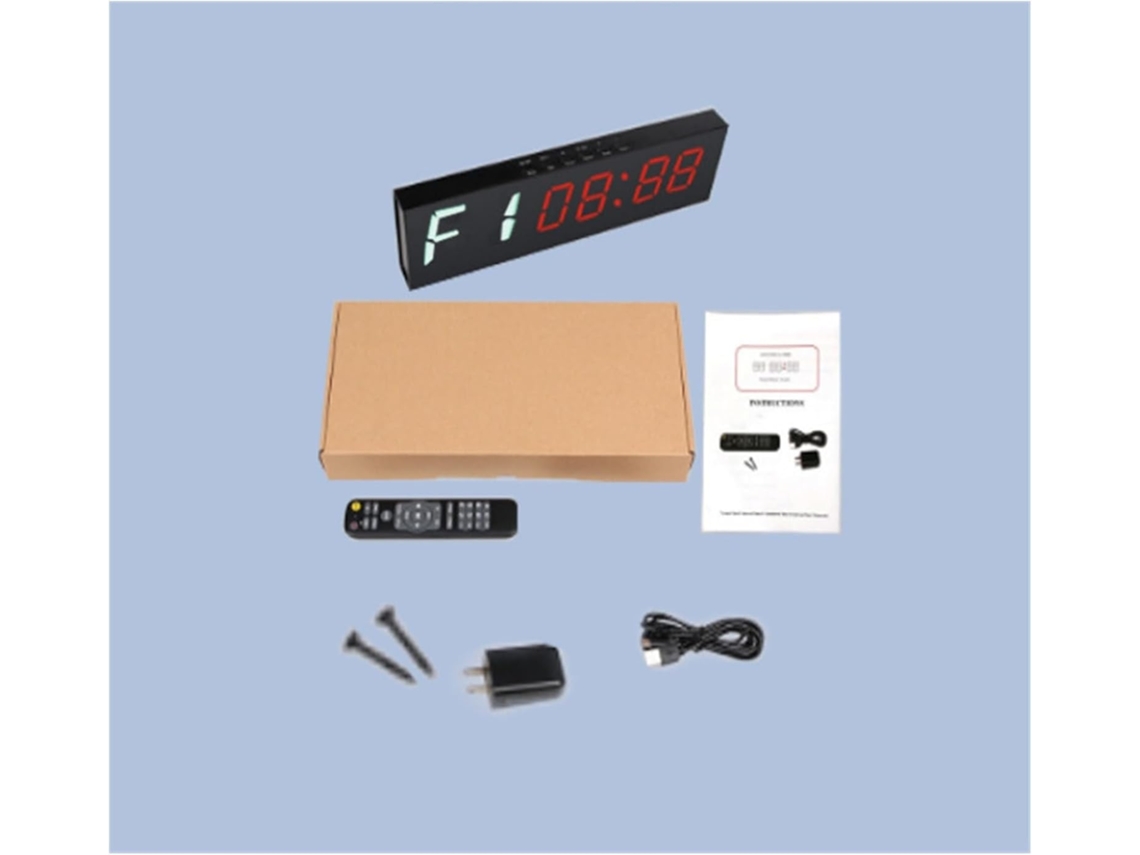 Relógio SFUSHOS Digital Led, Grande, 1,8 polegadas, Temporizador