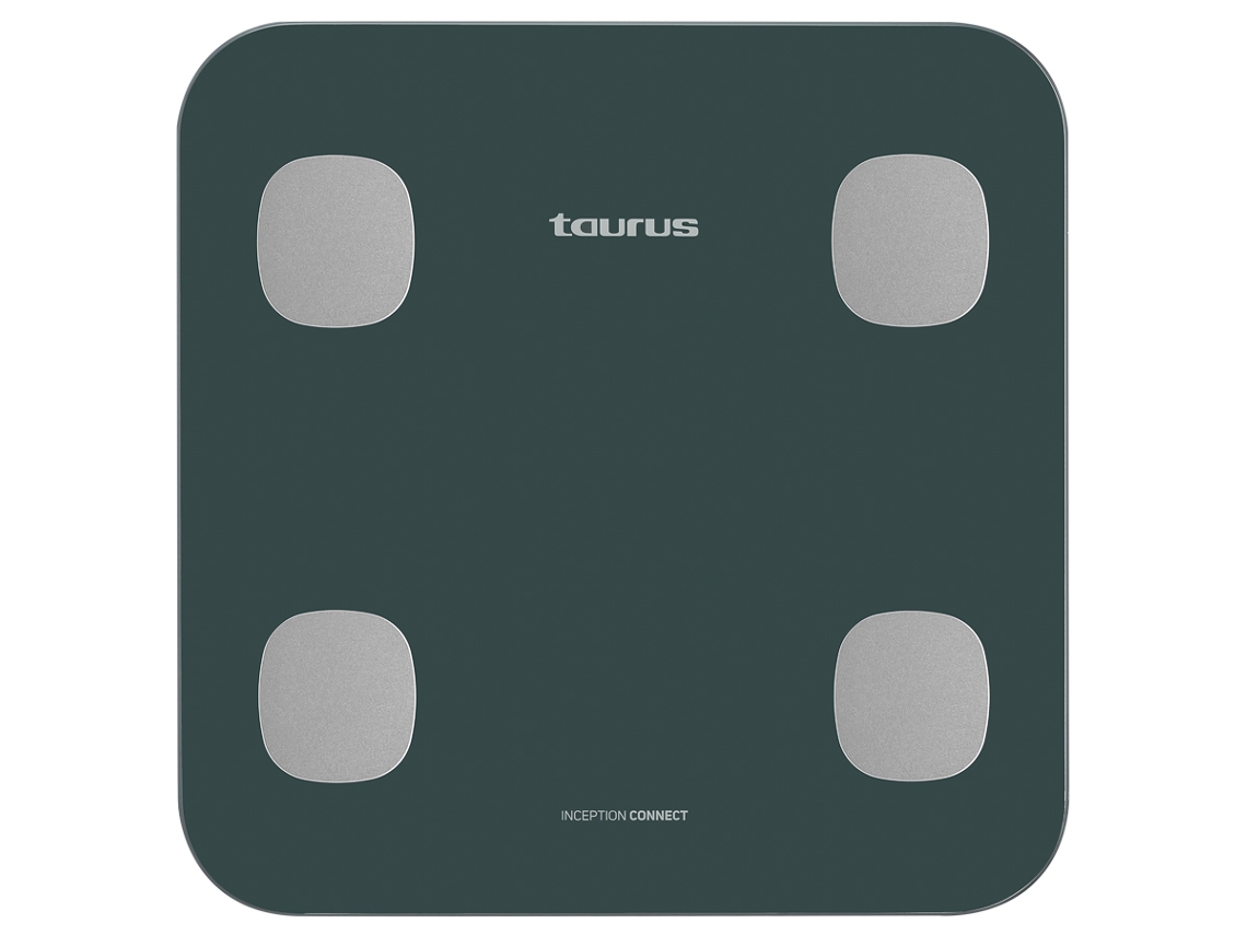 Balança Digital TAURUS Inception Connect (Cristal Temperado - Pés Antiderrapantes)