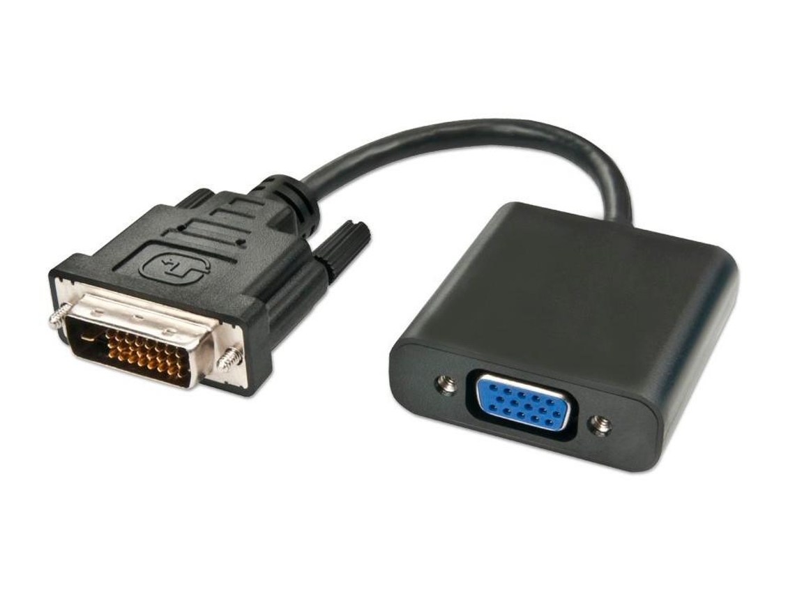 Cabo Adaptador Dvi-d Para Vga*