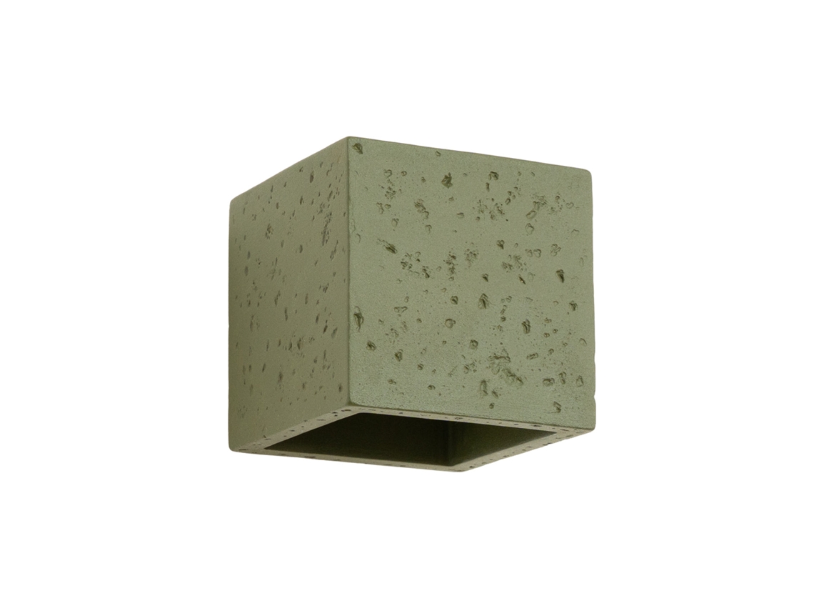 Sollux Sl.1843 Aplique Quad Hormigón Verde Oliva Verde Oliva