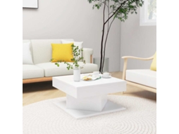 Vidaxl Mesa De Centro 57x57x30 Cm Derivados De Madeira Branco