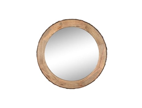 Espelho de parede HOME ESPRIT Castanho Alpino 74 x 2 x 74 cm