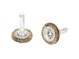 Conjunto de 10 escovas de aço com fio para polimento e limpeza, com ferramenta para polimento de acabamento áspero.