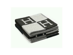Cobertor Estilo Malha Jacquard, Macio E Quente Noir Et Blanc Fausse Laine Et Cachemire, Ideal Para Presentear Com Usos Versáteis