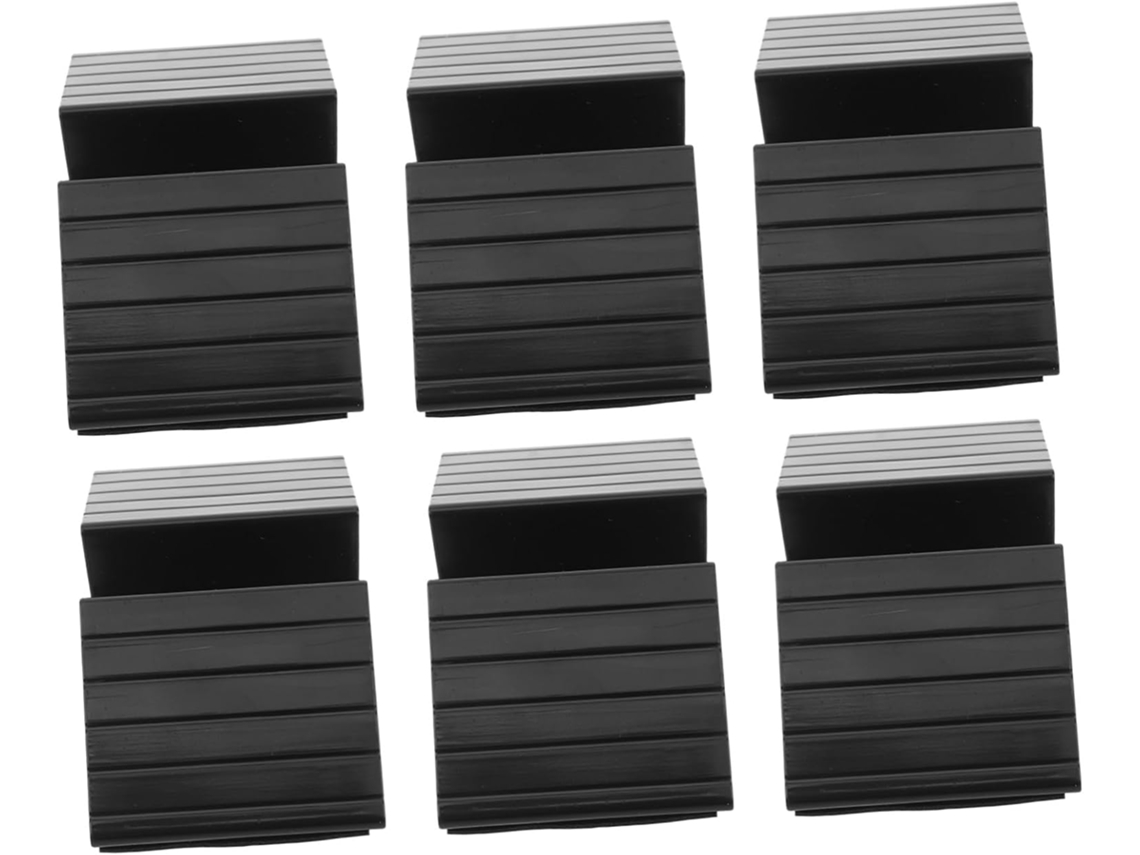 Conjunto De 6 Suportes Triangulares Segurança Para Portão, Em Plástico Abs, Para Evitar Escaladas Em Portões Flexíveis
