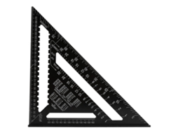 Esquadro/triângulo De Liga Alumínio, 30, 5 Cm(12 Polegadas), Ferramenta De Medição Precisão Para Engenheiros E Carpinteiros