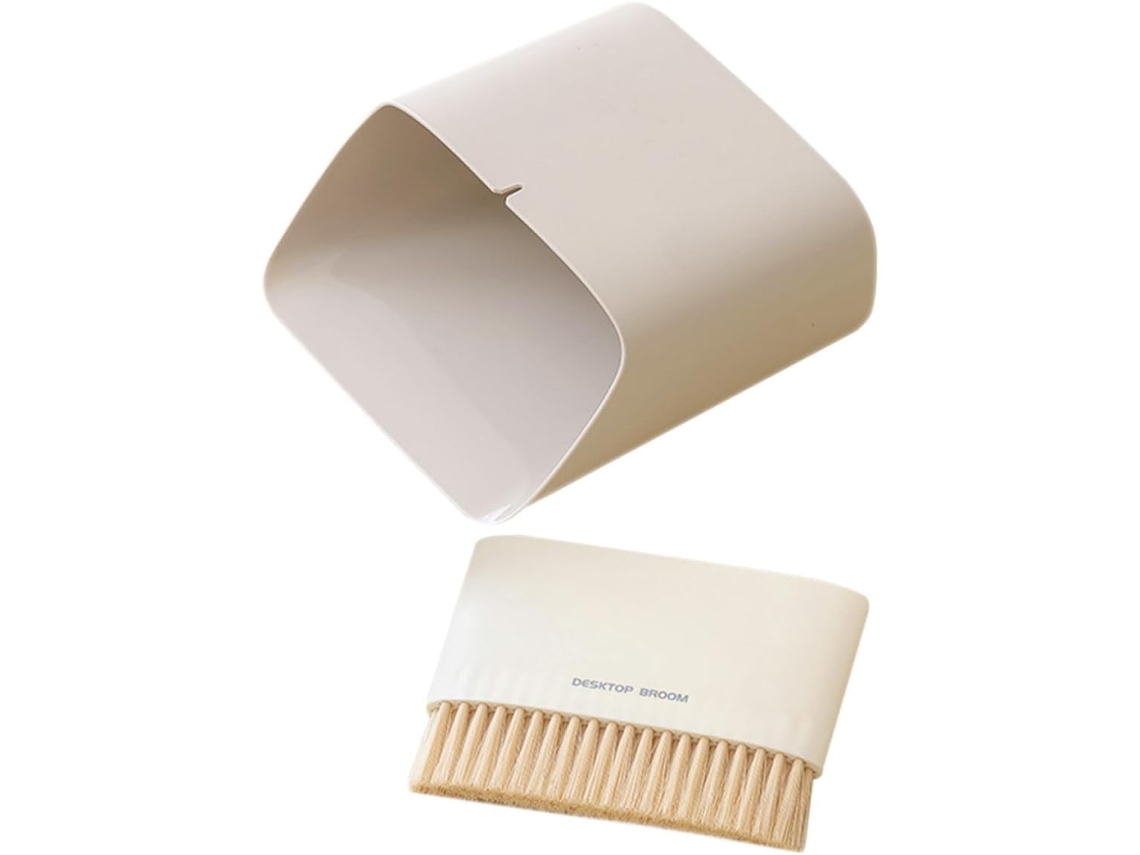 Conjunto Fácil De Limpar Com Pá Lixo Pequena E Mini, Feito De Pp E Nylon Design Simples Funcionalidade Detalhada