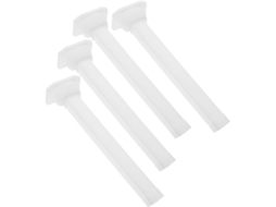 Shineofi Conjunto De 4 Pés Mesa Resistentes Para Montagem Móveis Diy, Design Compacto, Ideais Para Mesas De Estudo E