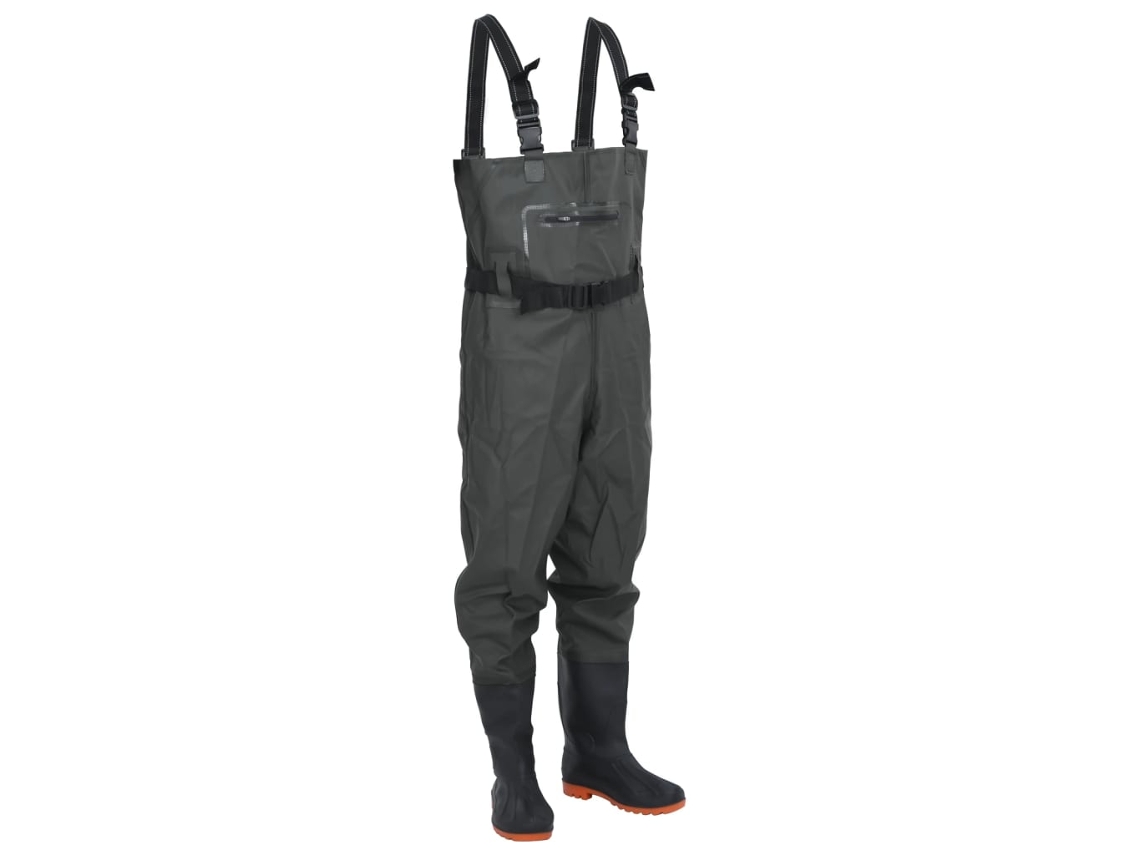 Chest Waders Vidaxl Verde Poliéster (n/a)