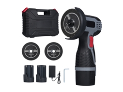 Amoladora Angular Sem Fio 28000rpm 16,8v 2*1500mah Com Lâminas Led Para Cortar Polir Ladrillo Madeira