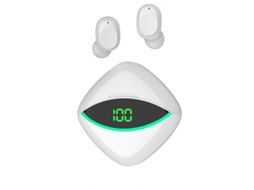 Função de Chamada: Fone de Ouvido Bluetooth com Função de Chamada SHAH ARPAN Branco