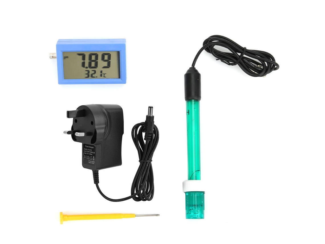 Monitor De Ph E Temperatura Em Linha Para Piscinas E Aquicultura