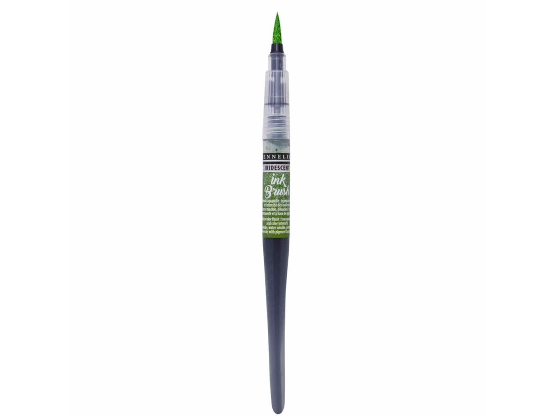 Pincel Reservatório Ink Brush 6,5 Ml Verde Claro Iridescente SENNELIER