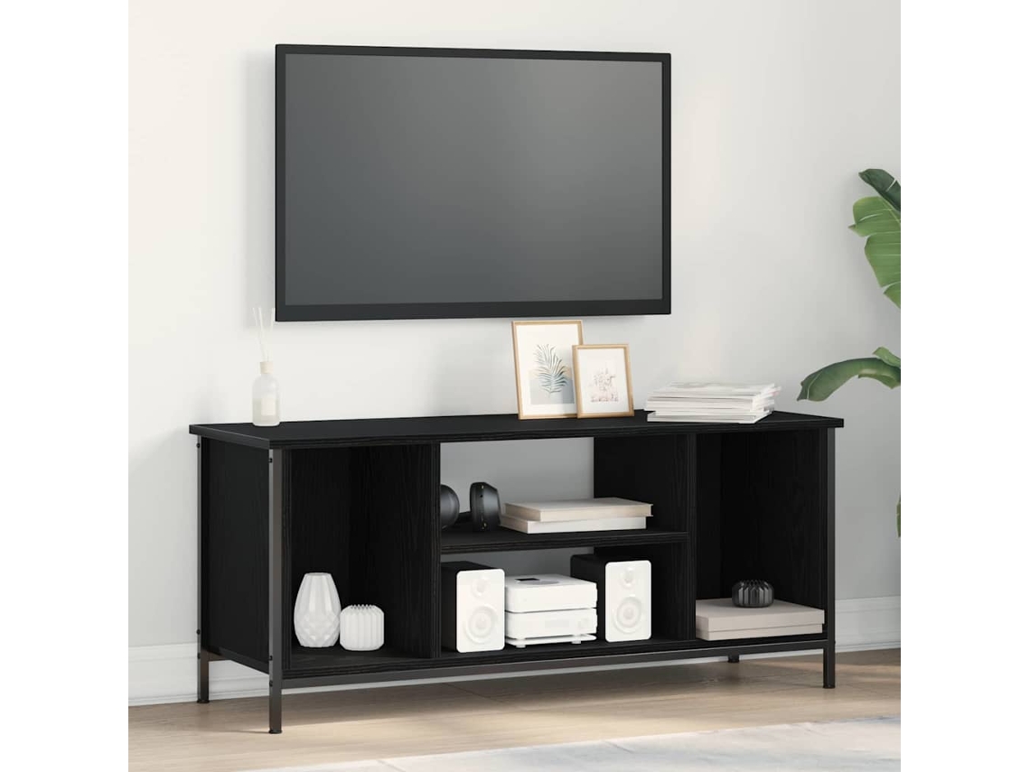 Vidaxl Gabinete Para Tv 102 X 35 X 45 Cm Carvalho Preto
