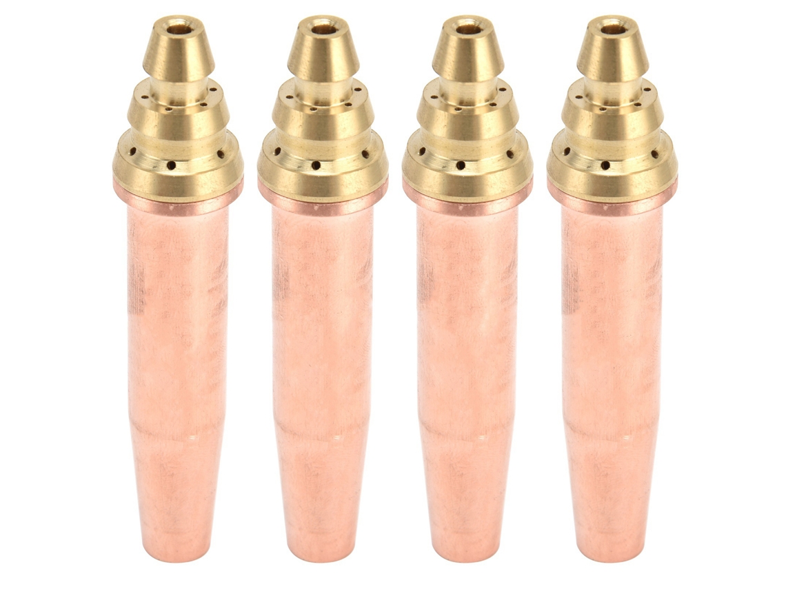 4 Peças De Bicos De Soplete De Corte De Propano Resistentes A Altas Temperaturas Corte Rápido Bico Isobárico 1