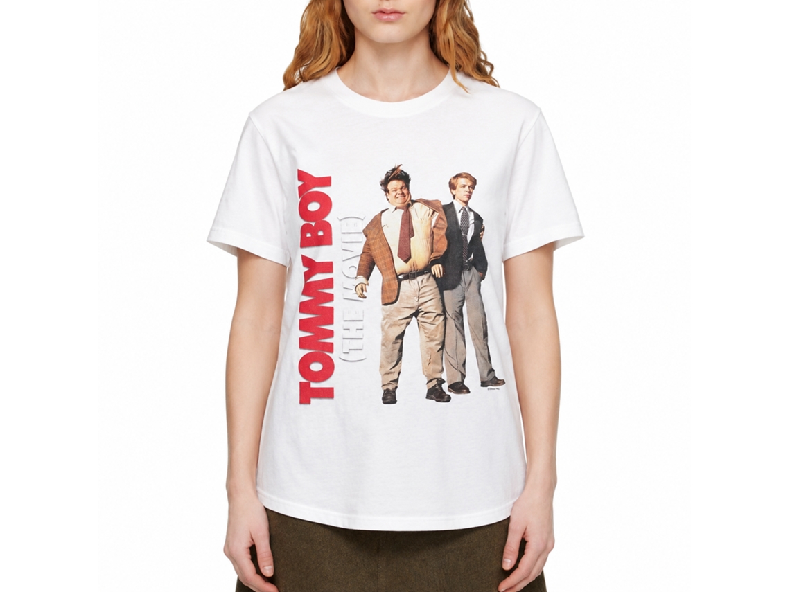 Rockinstone Tommy Boy And Rich And Logo White T-shirt Size:xl