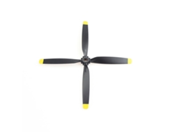1 Unidade Xk A280 P 51 Mustang 560mm Peças de Substituição Acessórios Hélice de Plástico de 4 Pás MDUG