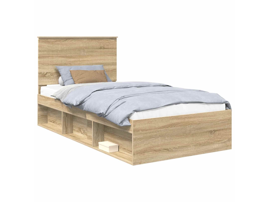 Estrutura da Cama com Cabeceira Sonoma 100 X 200 Cm MAISON EXCLUSIVE