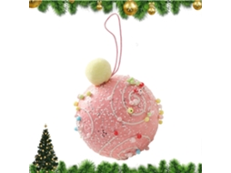 Bolas De Natal, Enfeites Para Árvore, Design Festivo Artesanal, Material De Pvc Resistente.