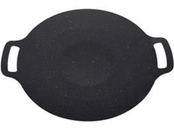 Assadeira De Pedra Antiaderente Maifan De 28 Cm Para Fogão Elétrico, Grelha Coreana Para Churrasco, Gokoco