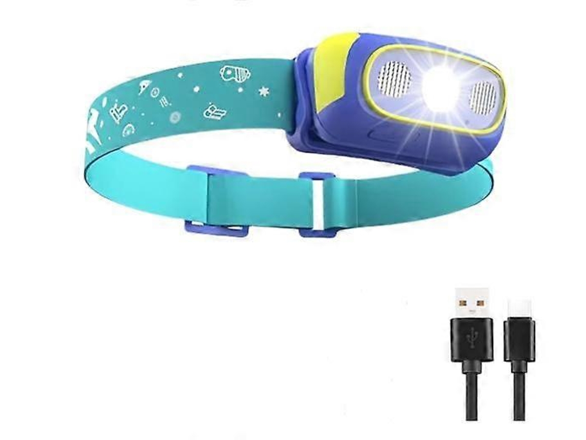 Lanterna De Cabeça Led Recarregável, Pacote Com 1 Unidade, 6 Modos De Iluminação, À Prova D'água, Recarregável Via Usb, Luz Vermelha, Super Brilhante