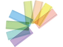 Conjunto de 8 tiras de leitura guiada para dislexia, marcadores de livros resistentes a animais de estimação, marcadores de livros simples e elegantes.
