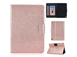 Capa de couro inteligente com glitter em pó Webake para tablet Amazon Fire Max 11 (2023)