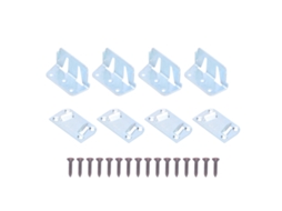 Kit de 4 Suportes CHABERLU para Grades de Cama Portáteis, com Rolamento