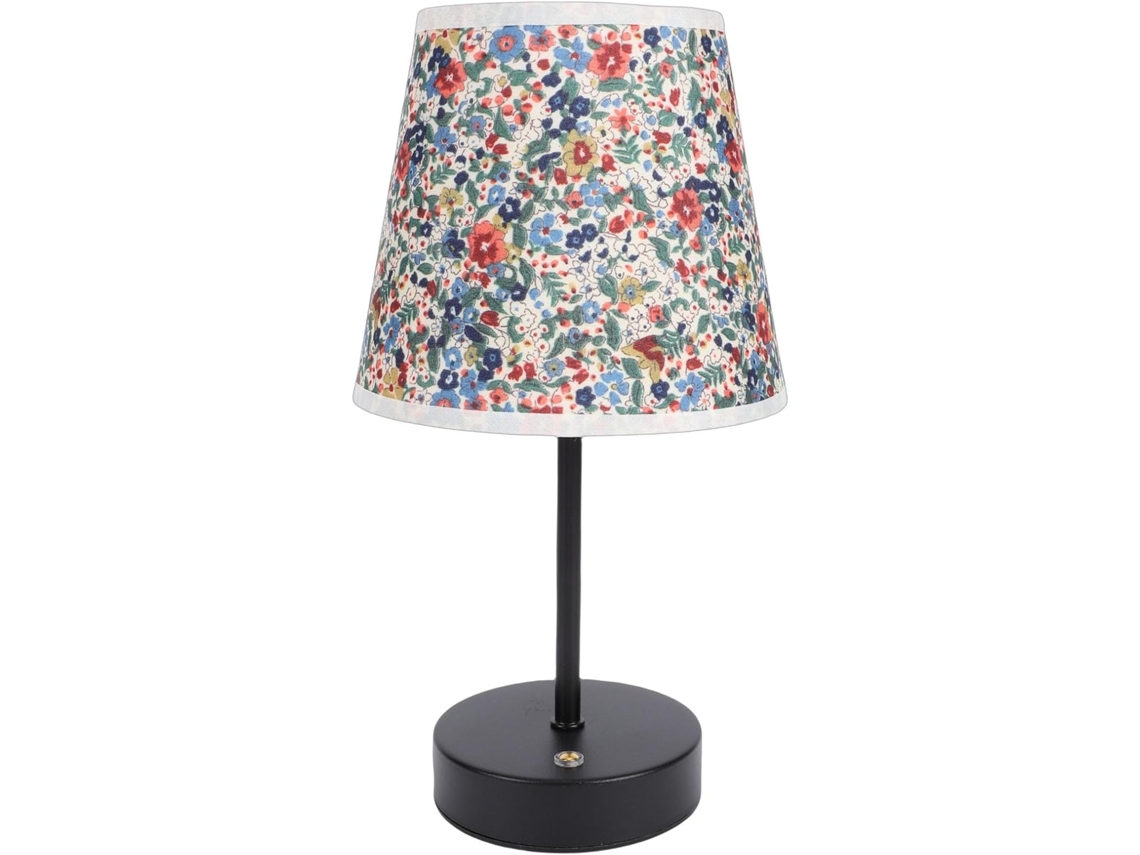 Luminária De Mesa Led Portátil Sem Fio Ejoyous Com Cúpula Tecido, 3w, Regulagem Contínua De Intensidade, 3 Modos De Cor