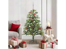 Vidaxl Árvore De Natal Artificial Verde 150 Cm Pvc E Metal
