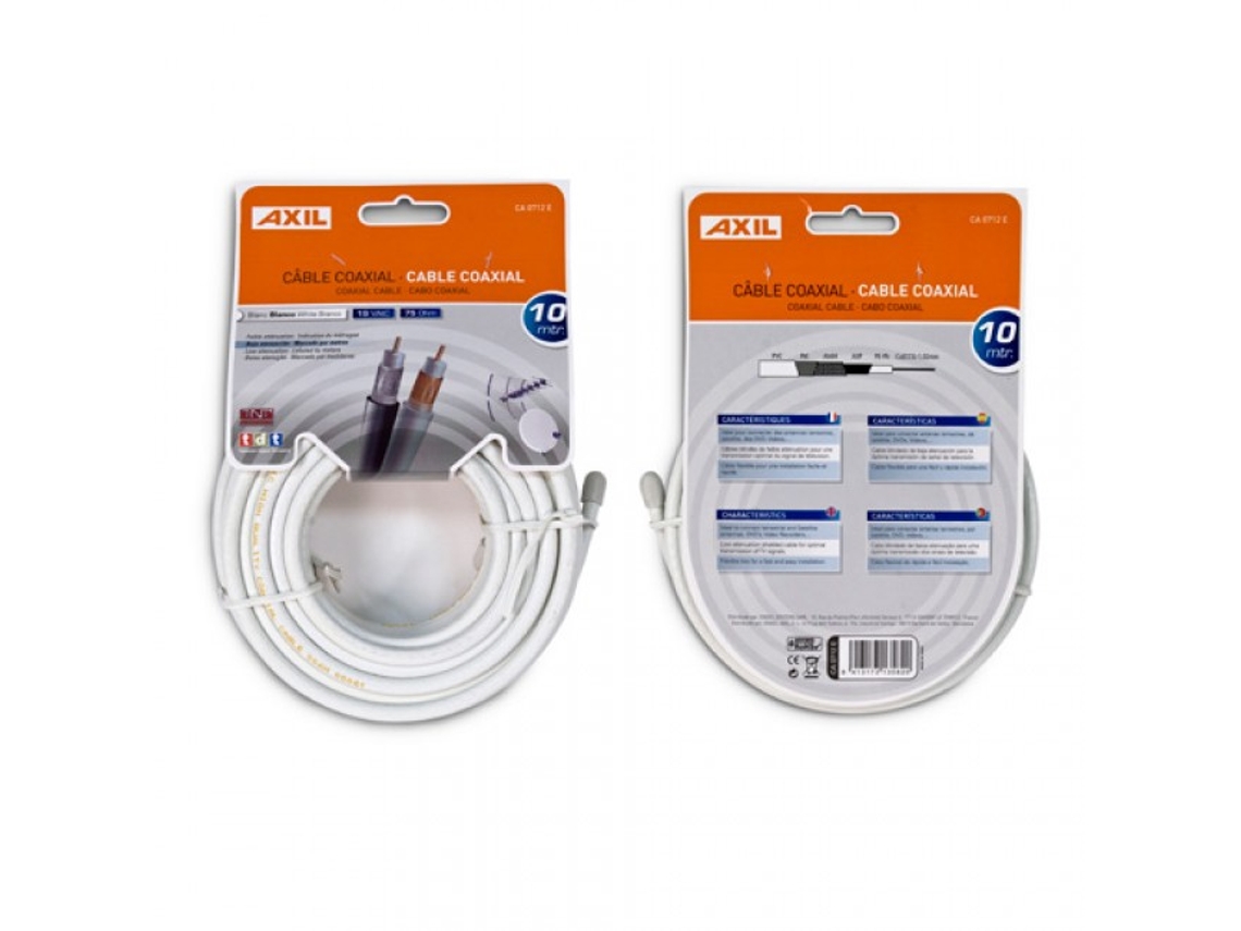 Cabo de Antena AXIL (10 m - Coaxial)