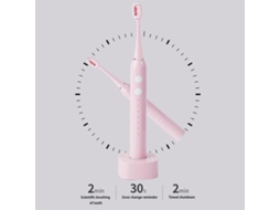 Escova De Dentes Elétrica Silenciosa, Portátil, Com Temporizador Inteligente, Classificação Ipx7, Resistente À Água E Com Função De Vibração. Ofe