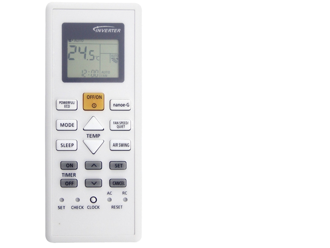 Controle para Ar Condicionado PANASONIC A75c18090 com XIAOMOYU