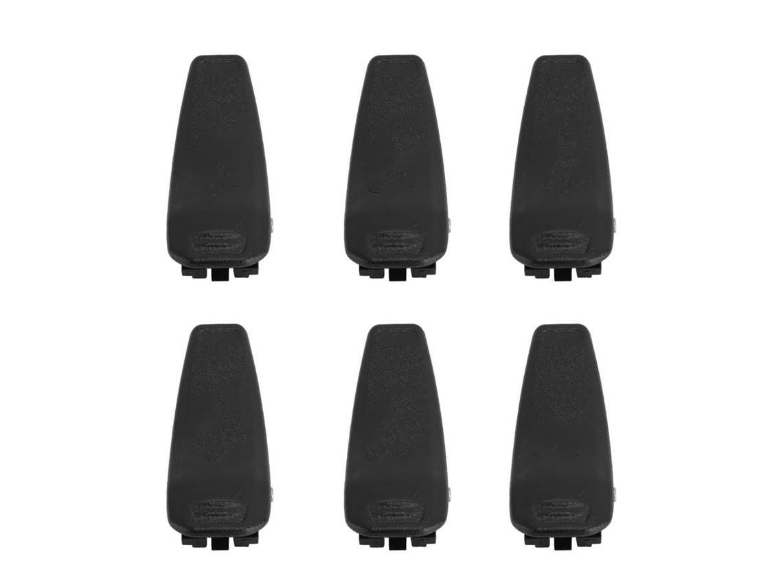 Aetheria 6pcs Pinça para Cinto de Rádio de Dois Way Compatível com Bp 272 Ic V8e V80 S70 T70a T70e F3002 F4002