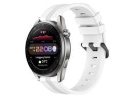 Pulseira De Silicone Listrada Côncava De 22 Mm Para Huawei Watch 3 Pro