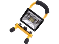 Refletor Led Recarregável De 30 W, Luz De Trabalho Led, Iluminação Externa, Ip65, Luz Vermelha E