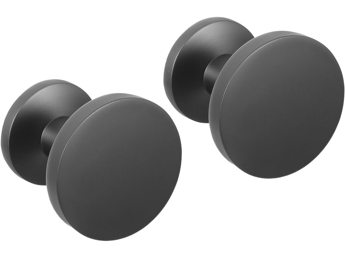 Puxadores Redondos Uonlytech Em Liga De Zinco Com Design Vazado E Pegada Confortável Para Móveis Cômodas Quarto, Pacote