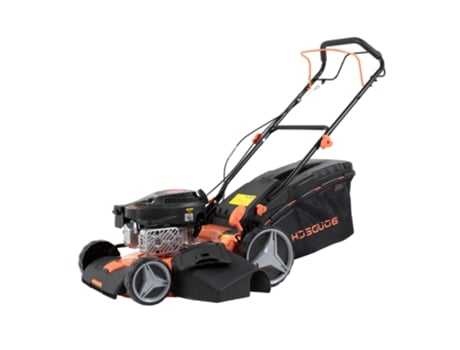 Jukut 170 - Cortador de grama com motor a gasolina de 4 tempos, 170 cc, 3,5 cv, alcance de corte de 30 a 80 mm, função de trituração, preto