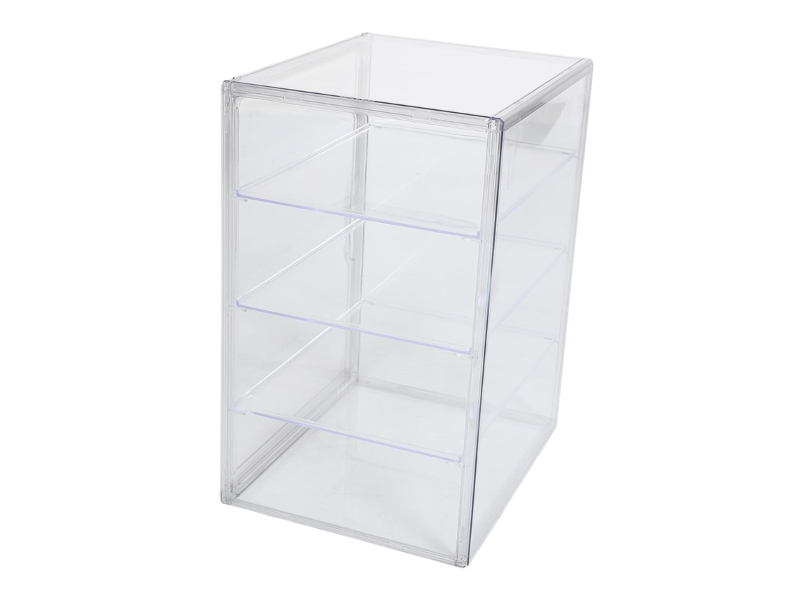 Vitrine Transparente De 4 Níveis Para Pão
