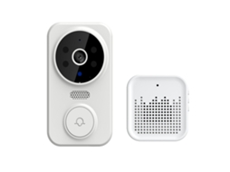 Laxiscreed Porteiro Eletrônico Inteligente Com Câmera Hd Wireless E Sensor De Infravermelhos