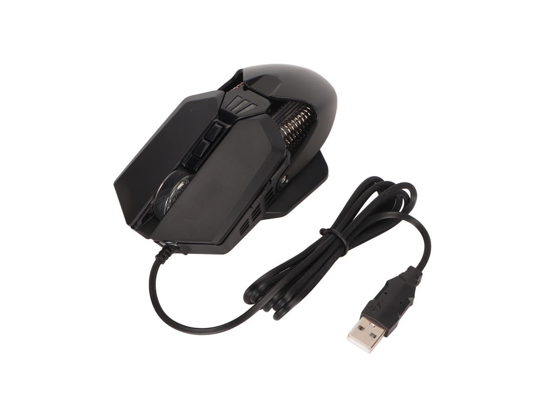 Mouse Gamer LAXISCREED (com Fio, Silencioso, Iluminação Rgb)