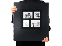 Álbum De Fotos 500 Bolsas - Grande Capacidade Para Conter Fotos Horizontais E Verticais 4 X 6 Bolsas Para