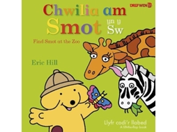 Livro Chwilia am Smot yn y Sw / Find Smot at the Zoo de Elin Meek (Inglês - Capa Dura)