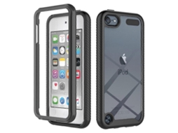 Capa Para Ipod Touch 7/6/5 Com Protetor De Tela, Corpo Inteiro Transparente, À Prova De Choque, Capa Protetora Para Celular