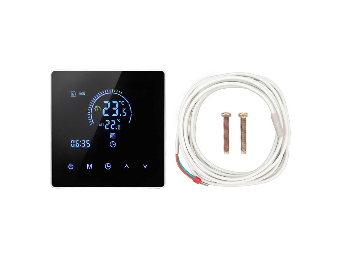 Termostato Programável com Tela Touch Montado em Parede S/MARCA